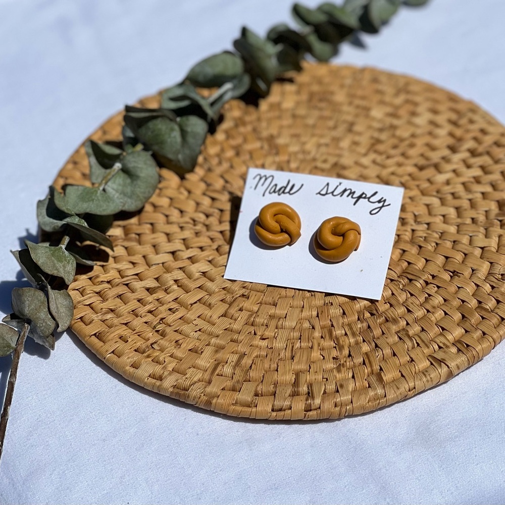 Clay earrings